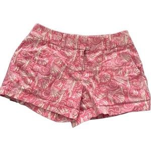 Vineyard Vines pink Shells All Over print shorts 00